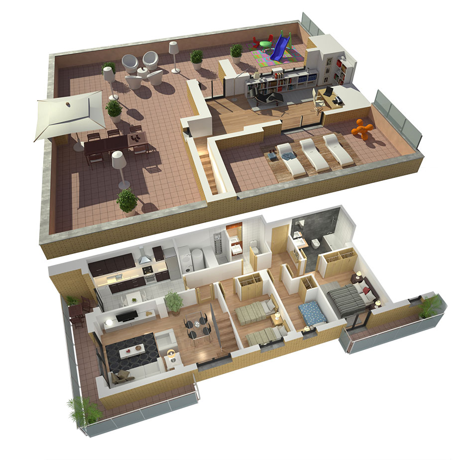 Planos Casas En 3d Gratis : Planos De Casas En 3d Gratis – Planosde ...