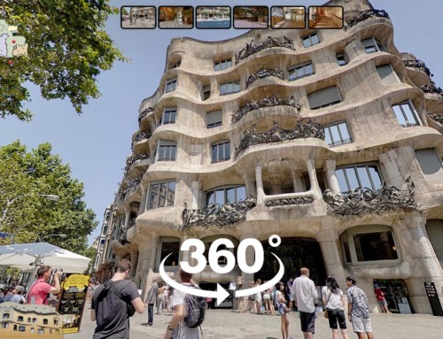 Visita virtual 360 de edificios en Barcelona