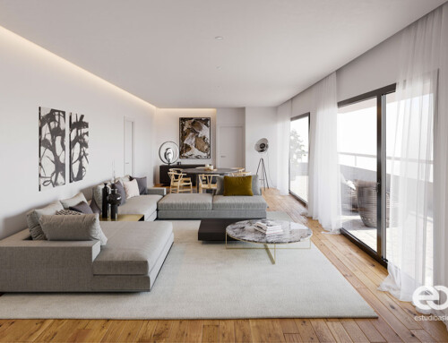 Reneer 3d interior minimalista