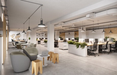Render 3d oficinas madrid - estudibasic