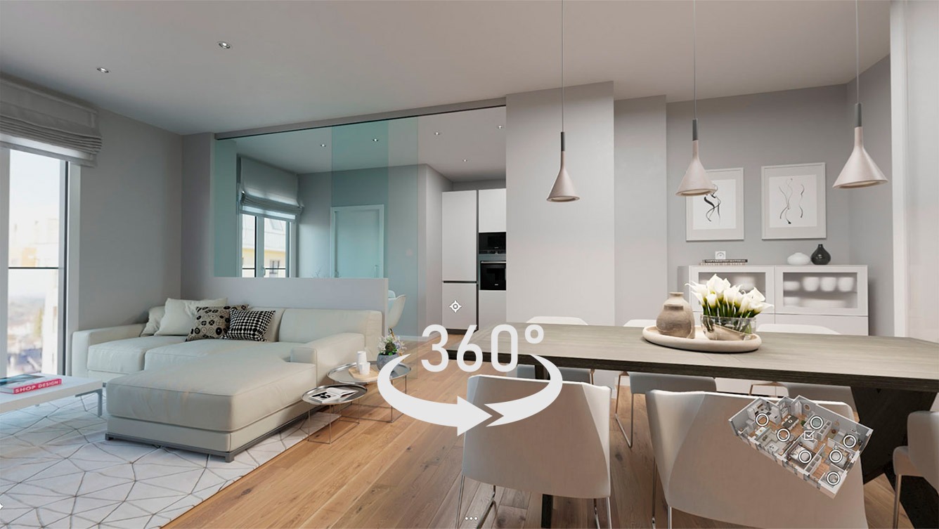 Tour Virtual 360º 3D de vivienda - estudibasic